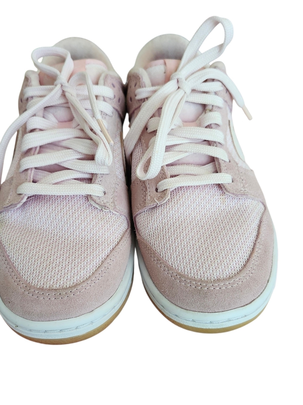 Nike Women's Suede Pink Teddy Bear Edition Low Dunks Size 7.5 - Picture 3 of 16